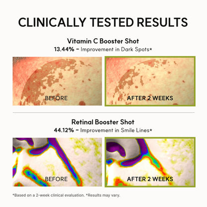 Booster Shot Duo — Vitamin C & Retinal Day & Night